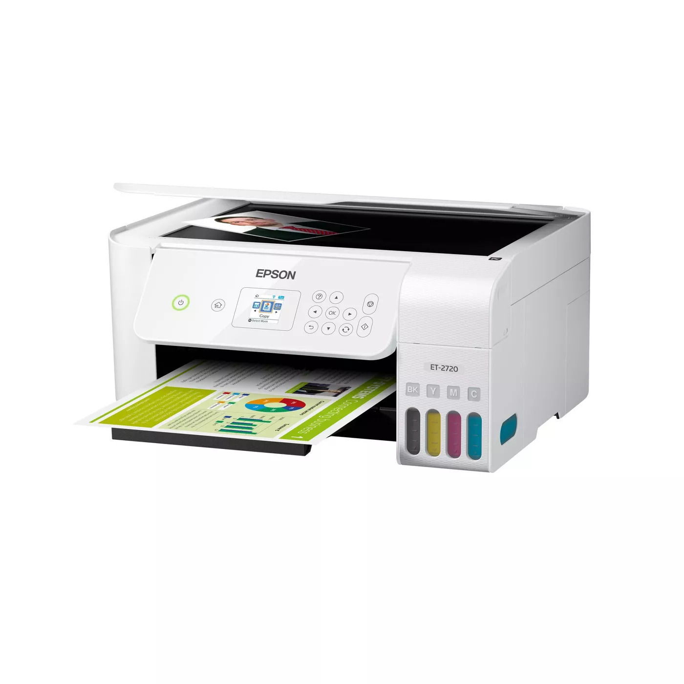 Epson EcoTank ET-2760 Wireless Color All-in-One Cartridge-Free ...