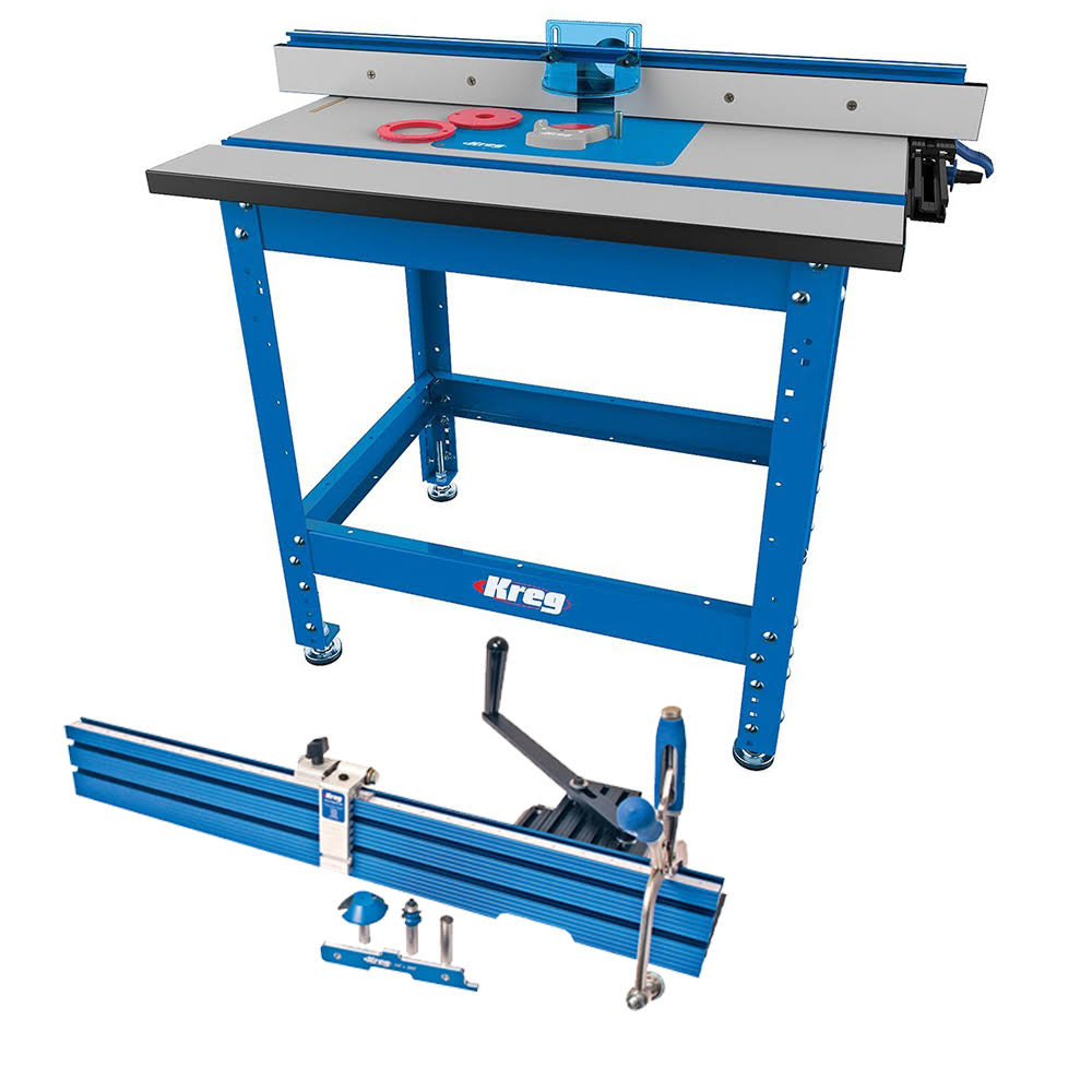 Kreg PRS1045 Router Table System W PRS1200 Precision Beaded Face Frame ...